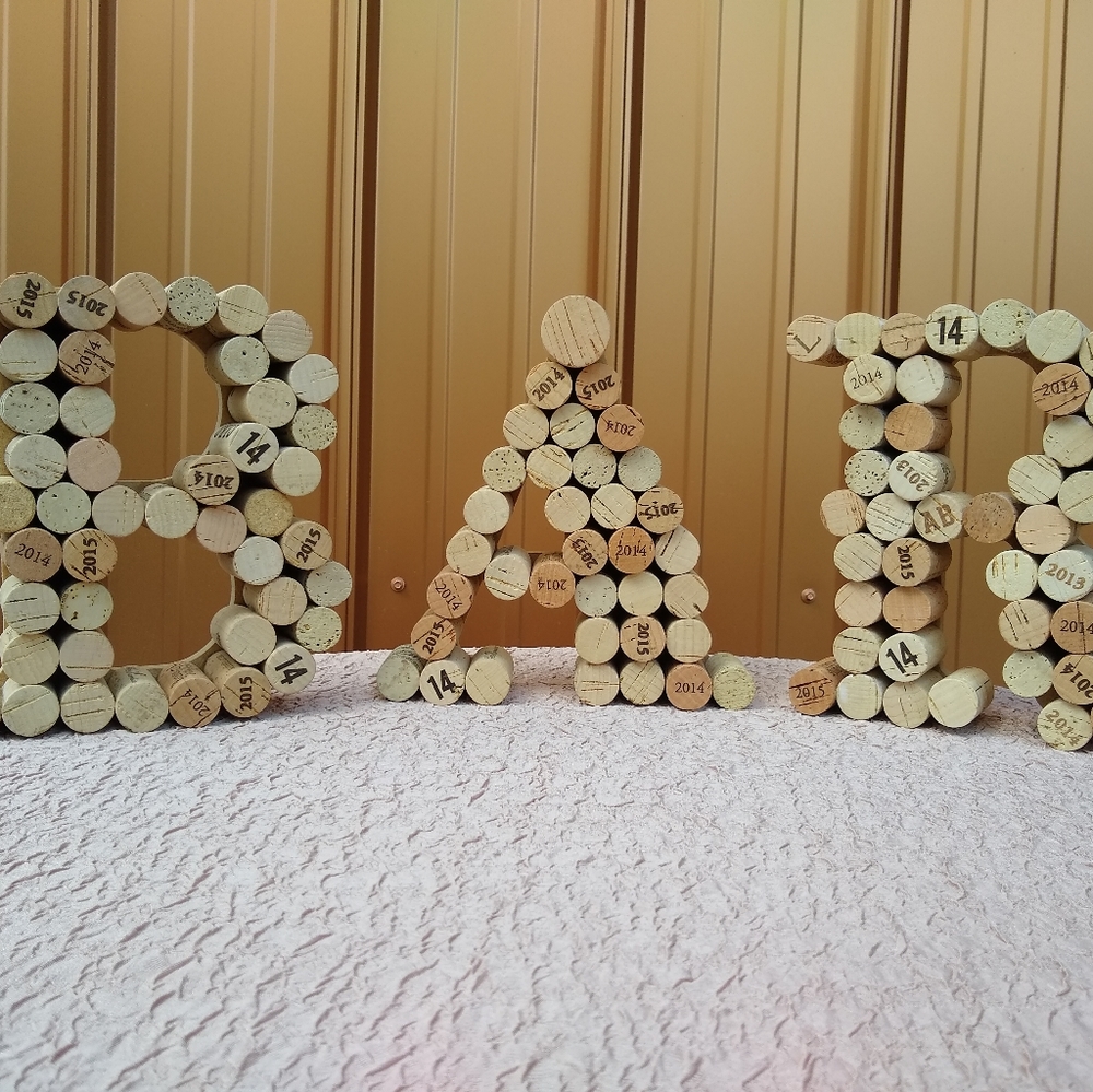 Wine Cork Bar Sign Wall Hanging Wedding Home Decor